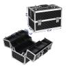 Buy cheap Heavy Duty Aluminum Material Professional Makeup Box With Adjustable Trays from wholesalers