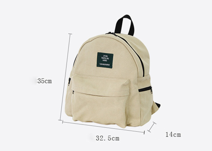 BSCI SEDEX Pillar 4 Really Factory Organic Cotton Canvas Jute Sports Backpacks