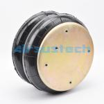 W01-M58-6109 Double Convoluted Air Bags 3/4 BSP Rubber Air Spring For Trucks