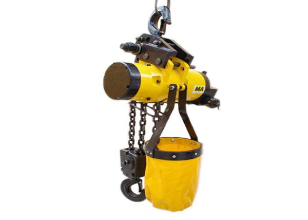 Buy cheap 0.1 ton - 50 tons Explosion Proof Chain Hoist Yellow Alloy Steel OEM / ODM from wholesalers
