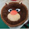 Buy cheap Cute Soft Warm Washable Memory Foam Bolster Dog Bed Deer Shape Short Plush Christmas Dog Bed from wholesalers