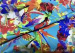 Mini Floral Printed Bikini Fabric Material , 180gsm Lycra Bathing Suit Fabric