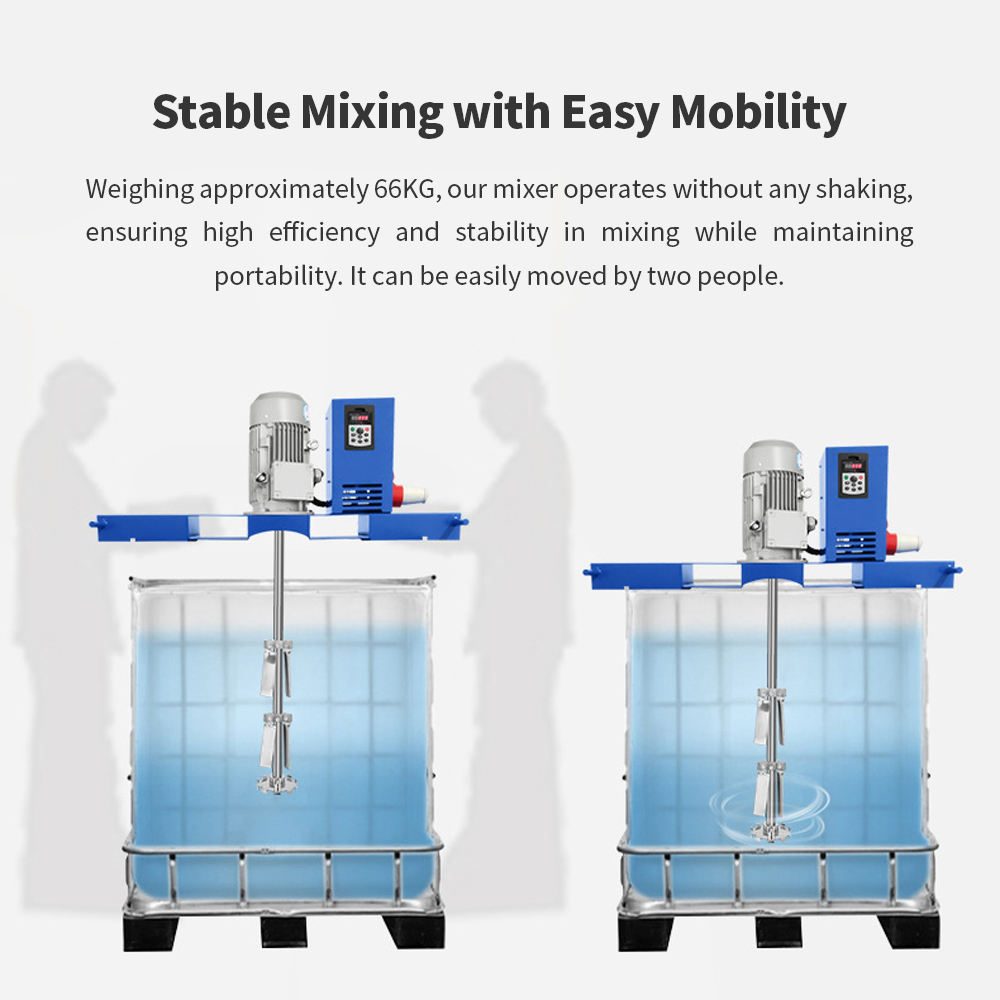 IBC ton barrel electric mixing machine
