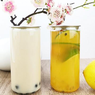 Buy cheap 250ml Clear Cylindrical Plastic Container Bottles For Food Water Beverage from wholesalers