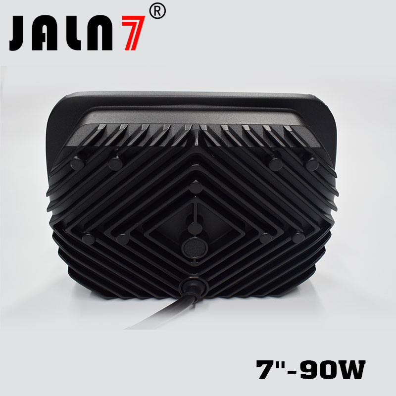 Led Work Light JALN7 7Inchs 90W Car Driving Lights Fog Light Off Road Lamp Car Boat Truck SUV JEEP ATV Led Light