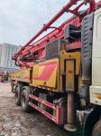 Semi Dry Shotcrete Type 43 Meters Sany Concrete Pump Truck Professional Boom