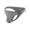 Buy cheap Mens Briefs Underwear 3D Pouch Low Rise Sexy T Back Thong Breathable Underpants from wholesalers