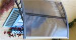 Acrylic Glass Door Canopy Awning Long Weather Resistance Extending Freely