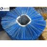 Buy cheap Cleaning Rotary Snow Sweeper Brush For Bobcat Machine Wafer Brushes Blue Pink from wholesalers