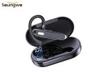 Waterproof Wireless Earhook Headphone 500 MAh Battery For Running