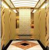 Buy cheap Thickened Gold Elevator Stainless Steel Sheet Door Fireproof Durable from wholesalers