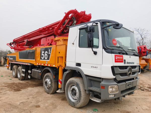 56M Putzmeister Concrete Pump Truck Redefining Construction Efficiency with