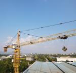 Self Climbing QTZ6010-6 Tower Crane 6 Ton with attach