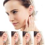 Wholesale New 316L Surgical Stainless Steel Round Ball Stud Earrings Assorted