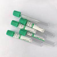 Buy cheap Green Blue Caps Sodium Heparin Blood Tube 3ML-10ML Customized Logo product