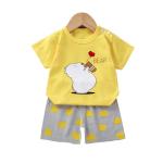 Cotton Cartoon Home Wear Kids Clothing Shorts Short Sleeve Casual Two Piece