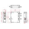 Buy cheap Outdoor IP65 Water Protection Three Way Splitter / Same Band Combiner Isolation 80DB from wholesalers