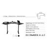 Buy cheap L Shape Home Office Desk Corner Standing Desk Metal Iron Waterproof Eco-friendly Partical Board from wholesalers