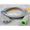 Buy cheap Compatible 12 Pin ECG Monitor Cable , Patient ecg trunk cable For Hospital from wholesalers