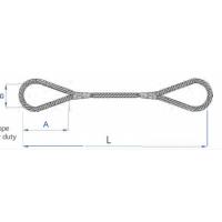 Buy cheap Large Diameter Cable Laid Sling Galvanized Steel Wire Rope product