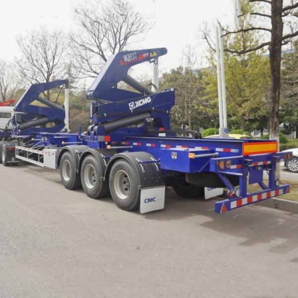 Buy cheap 20/40Ft Side Lifter Trailer Truck 37/40/45 Ton Cpntainer Side Loader Trailer for Sale from wholesalers