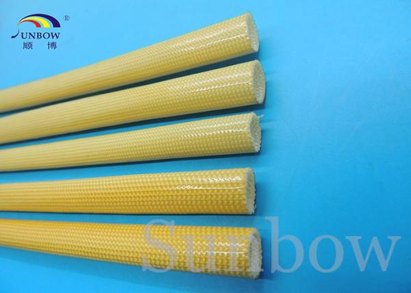 Buy cheap PU Resin Glass Fiber Insulation Polyurethane Sleeving for electric motors from wholesalers