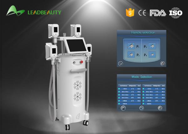 Buy cheap 4 cryo handle 100% fat freeze weight cryotherapy cool cryo freezing cryolipolysis from wholesalers