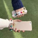 Hard Cortical Fashion Grandeur Color Rivets Bracelet Hand Strap Belt Cell Phone