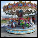 musement park rides fairground carousel horse for sale lived by children and