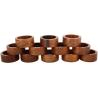 Buy cheap Weddings Dinner Items Table Decoration Wooden Napkin Ring For Parties Household from wholesalers