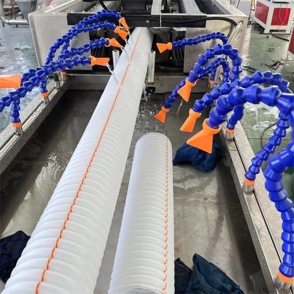 Plastic Corrugated Pipe Production Line Flexible Pipe Electric Conduit Tube