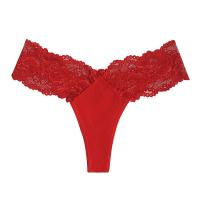 Buy cheap Stretch Lace Hipster Panties Underwear Thong Pink Girl'S Low Rise Ladies Fashion product