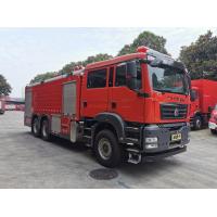 Buy cheap 10m SINOTRUK Foam Fire Truck Fire Rescue Trucks Three Axle 10×2 product
