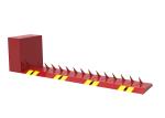 6m Length Vehicle Tyre Killer A3 Steel Electromechanical