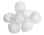 Sterile Cotton Wool Balls Medical Materials & Accessories Class III White