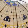 Buy cheap Premium Stained Art Glass Dome Skylight Roof Architectural Antiques Stained Glass Domed Roof from wholesalers