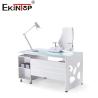 Buy cheap Student Study Tempered Office Glass Desk Thickened Hard Rounded Corners from wholesalers