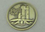 Zinc Alloy Die Casting Personalized Coins For Jewel Of The Pacific , Antique