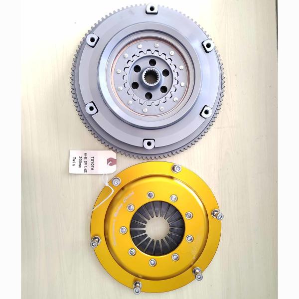Buy cheap Twin Disc Racing Clutch Kits Fit Toyota 4A-GE 20V 1.6CC 200mm Friction Plate from wholesalers