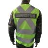 Buy cheap Men Polyester Yellow Reflective Tactical Police Vest For Chile Construction Warning from wholesalers
