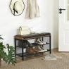 Buy cheap Padded Shoe Bench, Shoe Rack with Cushion, Industrial Shoe Bench, Storage Shoe Rack, ULBS75X from wholesalers