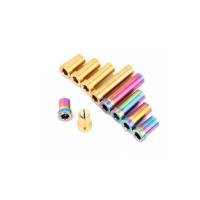 Buy cheap Road Bicycle M6 Titanium Nuts And Bolts Deemount 1 Set Recessed Light Weight product