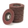 Buy cheap Flexible 45p Flap discs MPA EN12413 stainless steel abrasive grinding wheel polishing shining dust removal from wholesalers