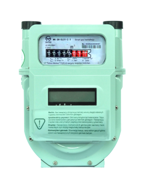 Wireless LoRaWAN Gas Smart Meter Enabled For Real Time Remote Monitoring Control