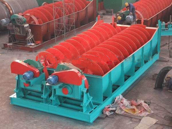 Energy Saving Beneficiation High Weir Spiral Classifier For Mineral Processing