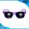 Buy cheap Party 3D Diffraction Glasses spiral diffraction effect fireworks 3d glasses from wholesalers