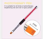 Multifunctional Nylon Hair Beauty Nail Brush Eye Magnet Acrylic Nail Brush