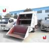 Buy cheap 10000L Front Load Trash Truck 10m3 Manual Side Loader Garbage Truck from wholesalers