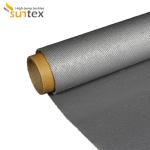 Stainless Steel Wire Reinforced Fire Resistant Fiberglass Fabric For Welding