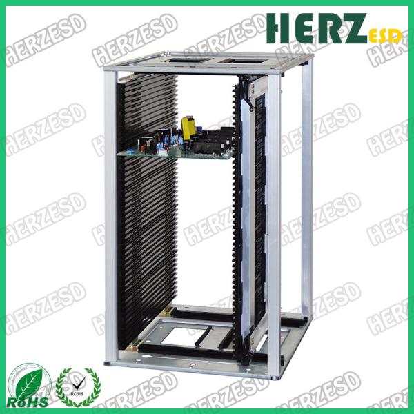 Buy cheap Temperature Resistance ESD Magazine Rack Fix Method Screw / Gear Track Adjustable from wholesalers